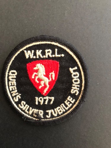 Vintage fabric patch badge