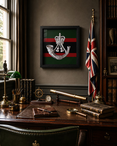 The rifles cap - the, display