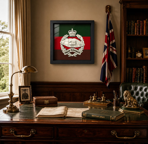 Printed royal tank regiment - 3d,
