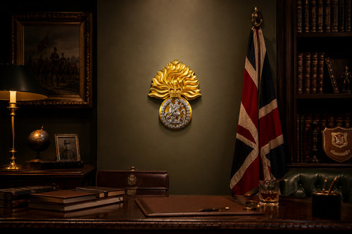 Printed royal regiment of - regiment,