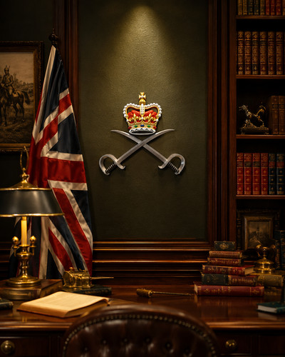 Printed royal army - printed, physical