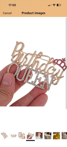 Birthday queen badge - birthday,