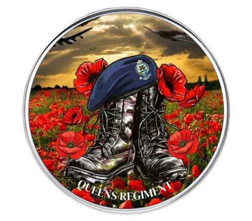 Queens regiment remembrance - queens,