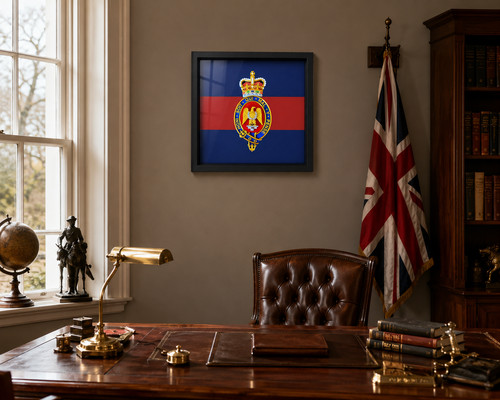 Printed blues and royals - 3d,