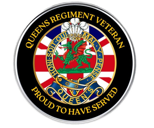Queens regiment veteran - regiment,