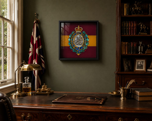 Printed royal regiment - regiment, of