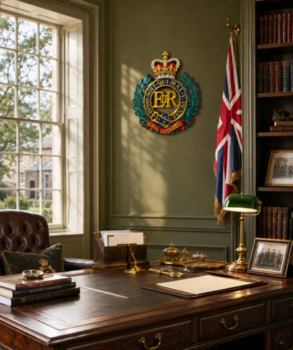 Royal engineers queen crown - royal,