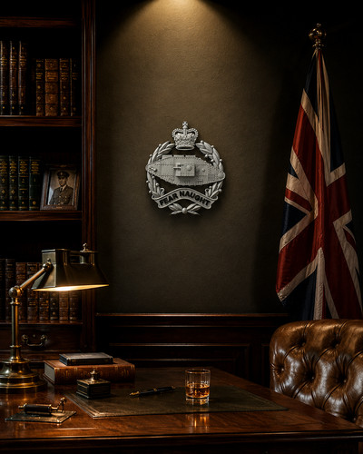 Printed royal tank regiment - 3d,