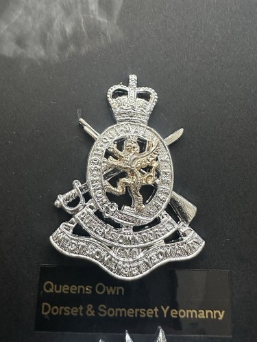 Queens own dorset - own, yeomanry