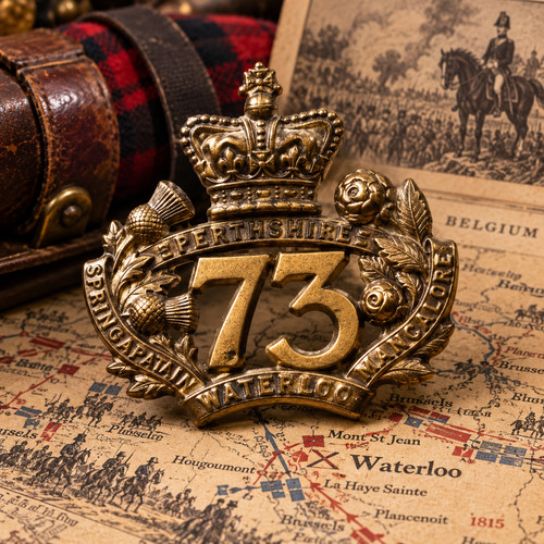 Original glengarry cap badge - badge,