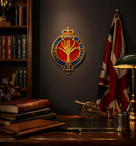 Welsh guards cypher - welsh, queen's