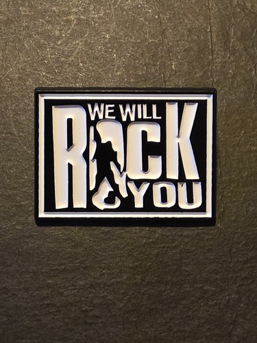 Queen will rock - queen,, pin